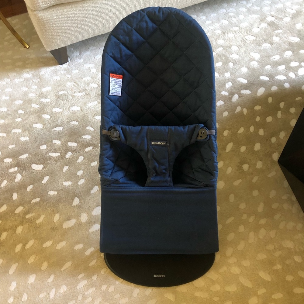 Baby Bjorn midnight blue seat cover